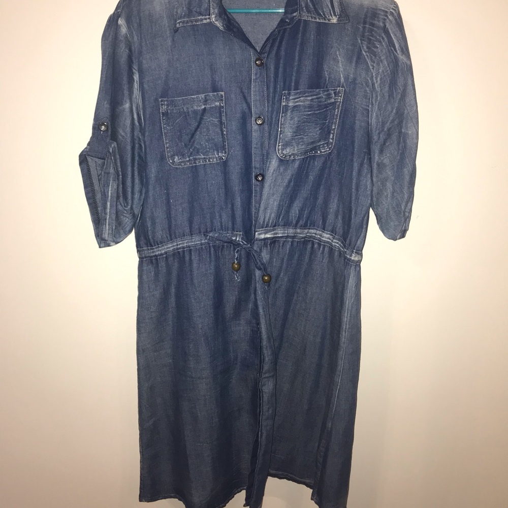Casual Denim Dress